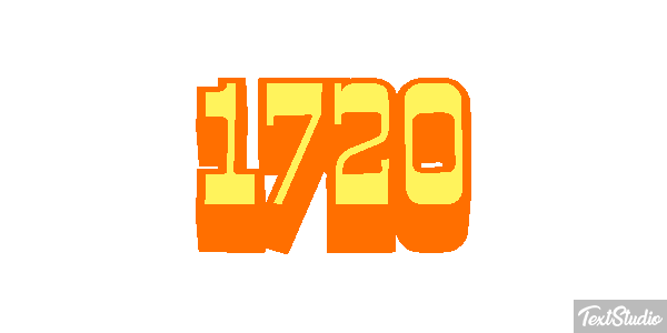 1720 Efecto de texto