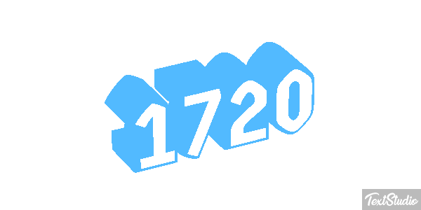 1720 Efecto de texto