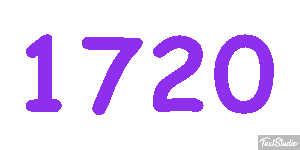 1720 Efecto de texto