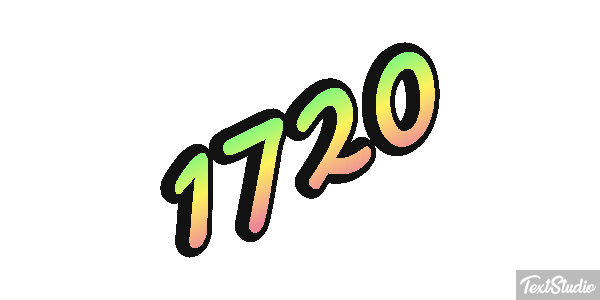 1720 Efecto de texto