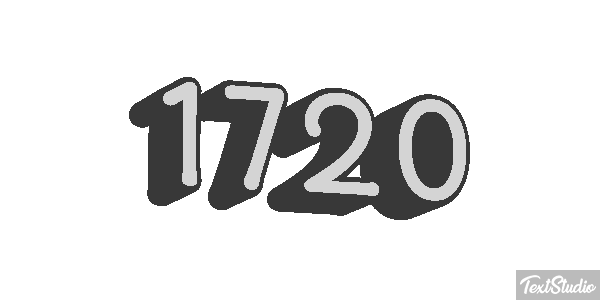 1720 Efecto de texto
