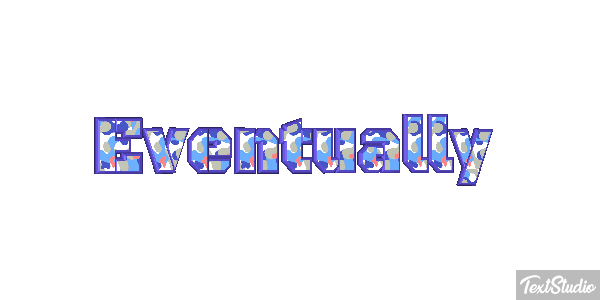 Eventually Effetto testo