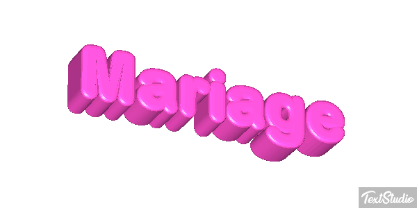 Mariage Effet de texte