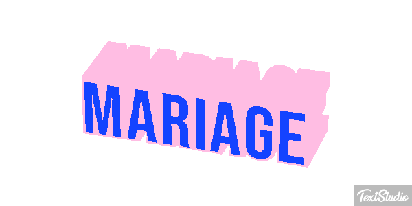 Mariage Effet de texte