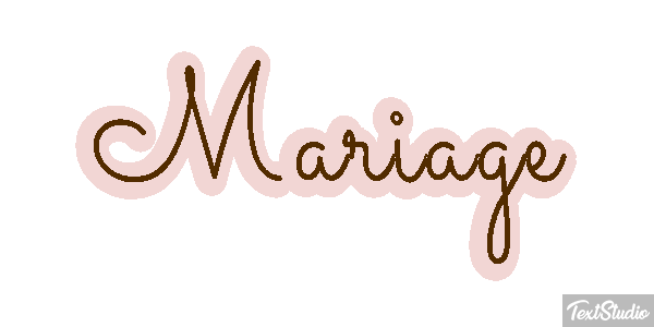 Mariage Effet de texte