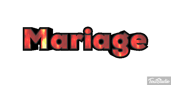 Mariage Effet de texte