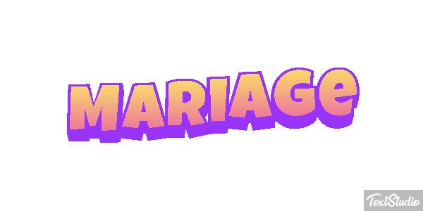 Mariage Effet de texte