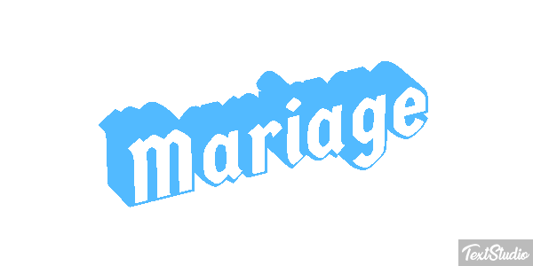 Mariage Effet de texte