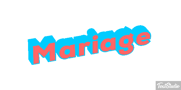 Mariage Effet de texte