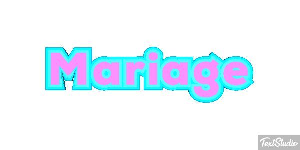 Mariage Effet de texte