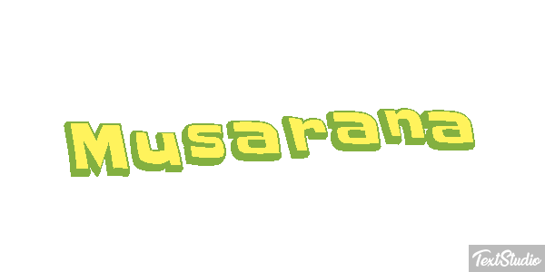 Musaraña Texteffekt
