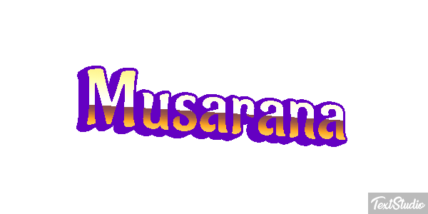 Musaraña Texteffekt
