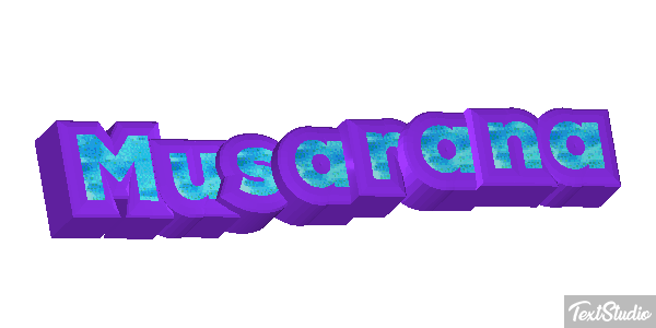 Musaraña Texteffekt