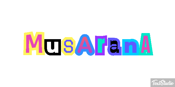 Musaraña Texteffekt