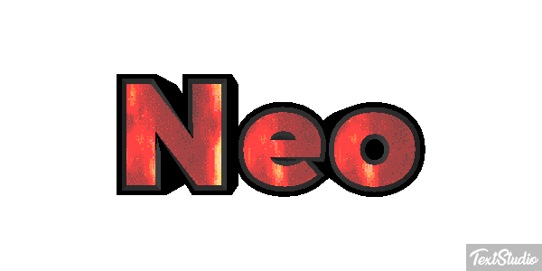 Neo Текстовый эффект