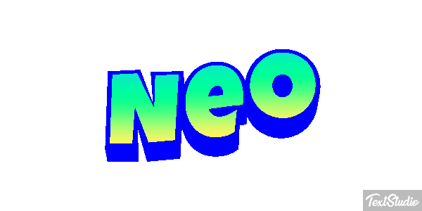 Neo Текстовый эффект