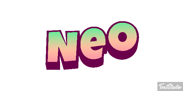 Neo Текстовый эффект