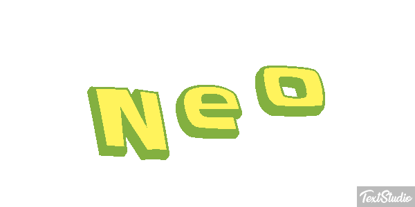 Neo Текстовый эффект
