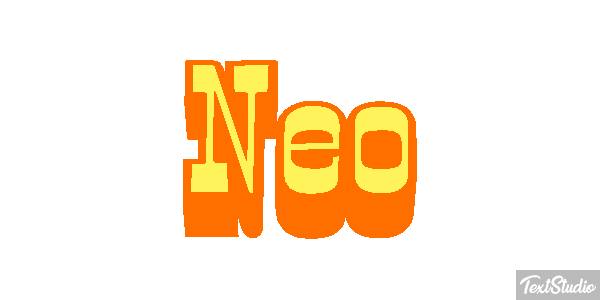 Neo Текстовый эффект