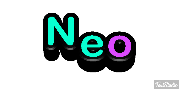 Neo Текстовый эффект
