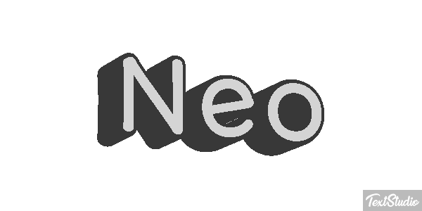 Neo Текстовый эффект
