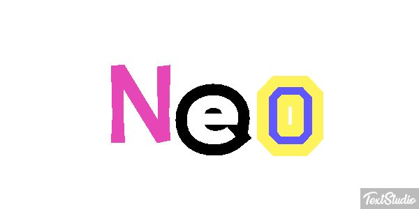 Neo Текстовый эффект