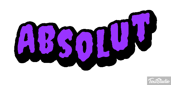 Absolut Efecto de texto