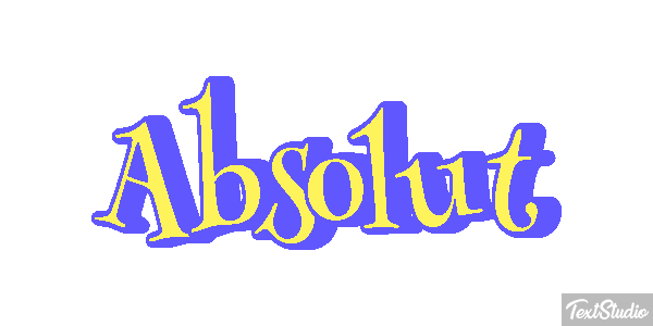 Absolut Efecto de texto