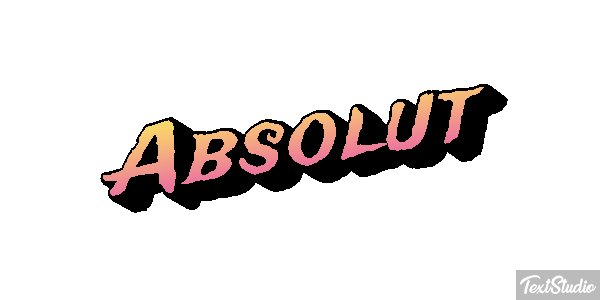 Absolut Efecto de texto