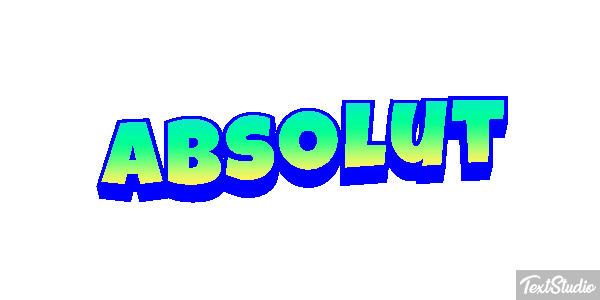 Absolut Efecto de texto