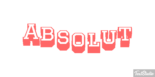Absolut Efecto de texto
