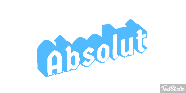 Absolut Efecto de texto
