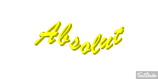 Absolut Efecto de texto