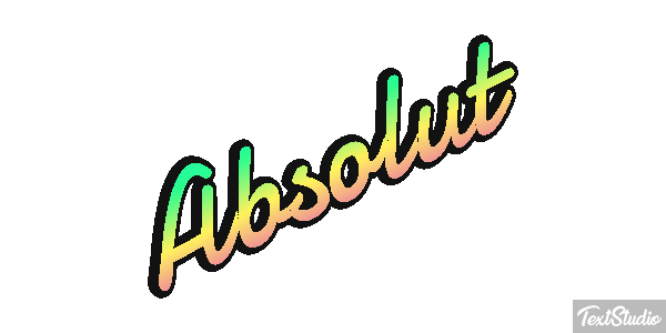 Absolut Efecto de texto