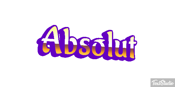 Absolut Efecto de texto