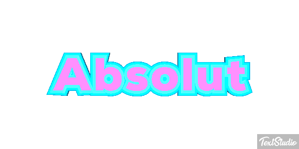 Absolut Efecto de texto