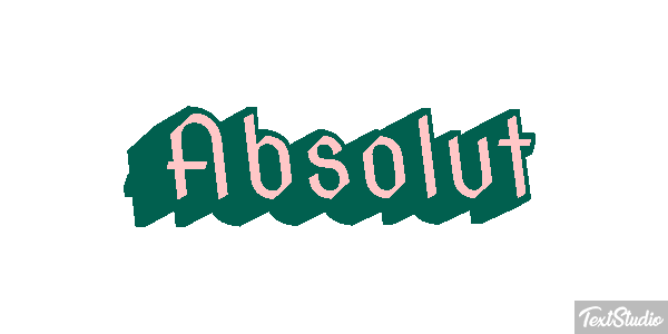 Absolut Efecto de texto