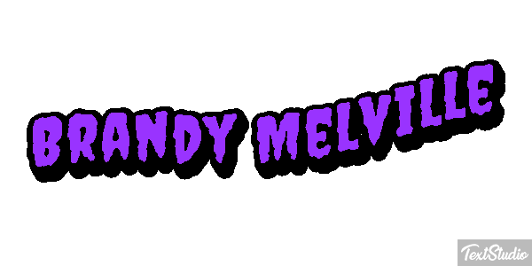 Brandy Melville Effetto testo