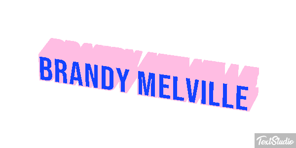 Brandy Melville Effetto testo