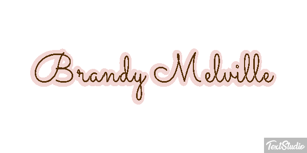 Brandy Melville Effetto testo