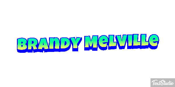 Brandy Melville Effetto testo