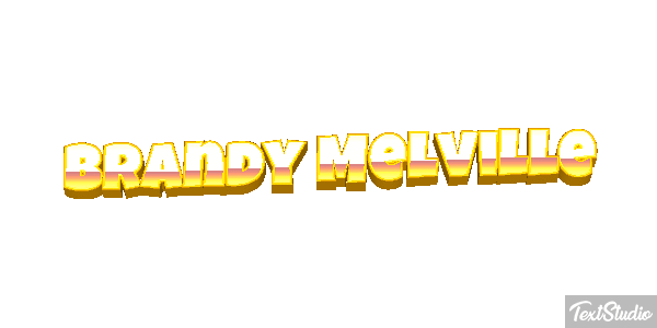 Brandy Melville Effetto testo