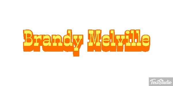 Brandy Melville Effetto testo