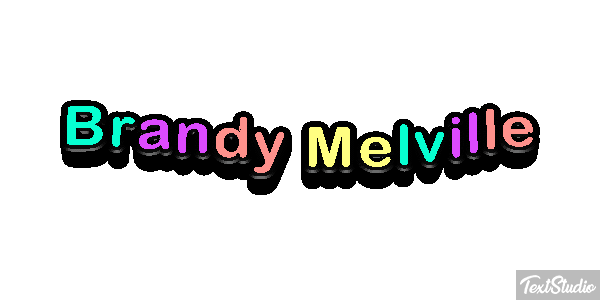 Brandy Melville Effetto testo