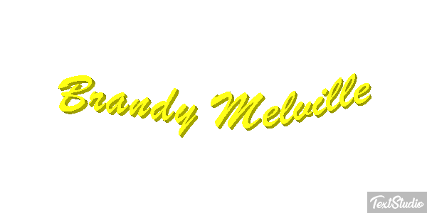 Brandy Melville Effetto testo
