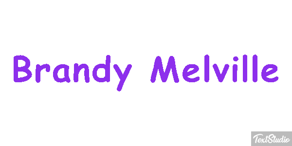 Brandy Melville Effetto testo