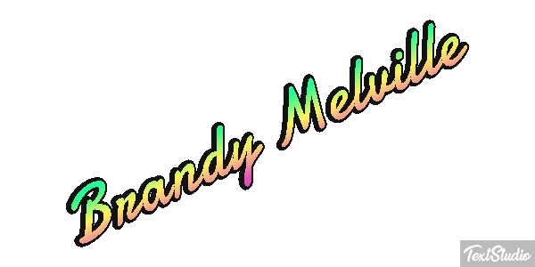 Brandy Melville Effetto testo