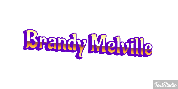 Brandy Melville Effetto testo