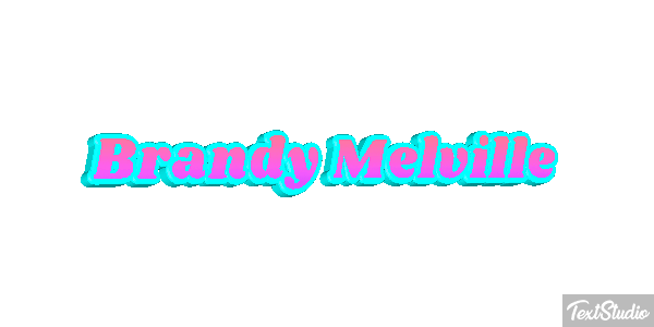 Brandy Melville Effetto testo