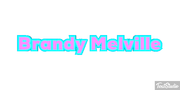 Brandy Melville Effetto testo